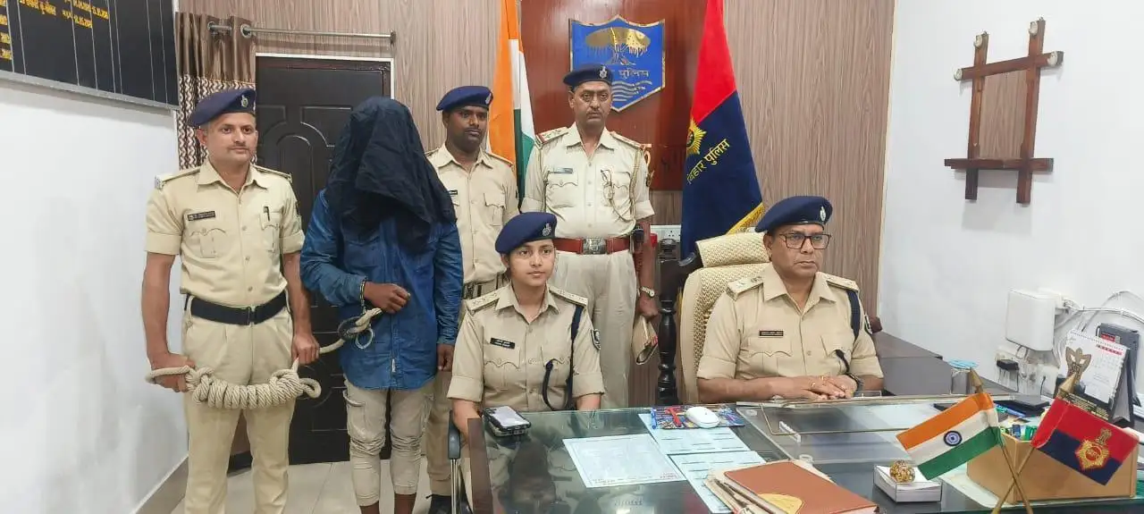 हत्या को आत्महत्या दिखाने की साजिश नाकाम, बगहा पुलिस ने 24 घंटे में किया खुलासा