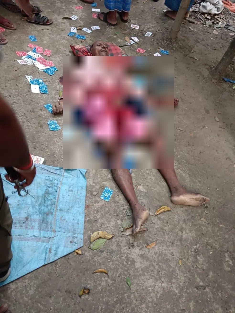 बगीचे की रखवाली कर रहे वृद्ध की निर्मम हत्या, इलाके में सनसनी